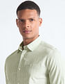 Flying Machine Vertical Stripe Cotton Shirt
