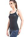 U.S. Polo Assn. Women Solid Cotton Camisole