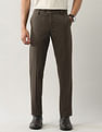 Arrow Solid Smartflex Twill Trousers