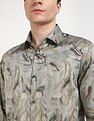 Calvin Klein Jeans Printed Slim-Fit Poplin Woven Shirt
