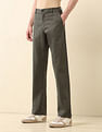 U.S. Polo Assn. Textured Riley Straight Fit Trousers