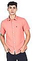 U.S. Polo Assn. Short Sleeve Solid Casual Shirt
