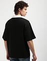 Calvin Klein Open Collar Polo Sweatshirt