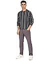 U.S. Polo Assn. Crew Neck Striped Sweater
