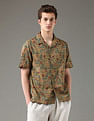 Arrow Sport Floral Pattern Regular Fit Shirt