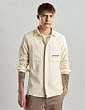 Calvin Klein Jeans Vertical Stripes Regular Fit Dobby Woven Shirt