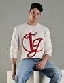 Tommy Hilfiger Embroidered Logo Regular Fit Cotton Sweater