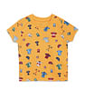 U.S. Polo Assn. Kids Boys All Over Print Cotton T-Shirt