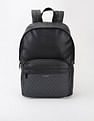 Calvin Klein Logo Black Polyester Backpack
