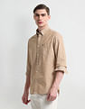 Arrow Sport Vertical Stripe Cotton Shirt
