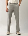 Arrow Mid Rise Smartflex Dobby Trousers