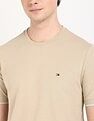 Tommy Hilfiger Solid Regular-Fit Cotton T-Shirt
