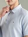 Tommy Hilfiger Solid Regular-Fit Cotton Polo T-Shirt