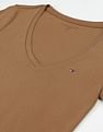 Tommy Hilfiger Solid V-Neck T-Shirt