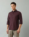 Arrow Sport Slim Fit Striped Shirt