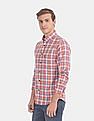 U.S. Polo Assn. Button Down Collar Long Sleeve Check Casual Shirt