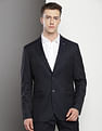 Tommy Hilfiger Patterned Dobby Blazer