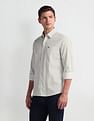 Arrow Sports Oxford Geometric Print Shirt