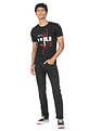 Flying Machine Pure Cotton Graphic Print T-Shirt