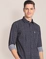 U.S. Polo Assn. Spread Collar Cotton Casual Shirt