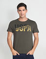 U.S. Polo Assn. Denim Co. Crew Neck Brand Print T-Shirt