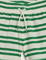 Tommy Hilfiger Kids Girls Striped Relaxed-Fit Cotton Shorts
