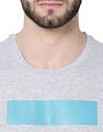 AD by Arvind Crew Neck Graphic Print T-Shirt