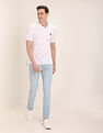 U.S. Polo Assn. Flag Print Polo Shirt