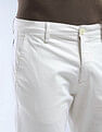 Flying Machine Mid Rise Slash Slim Tapered Fit Trousers
