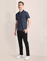 U.S. Polo Assn. Typography Print Slim Fit Polo Shirt
