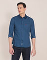 U.S. Polo Assn. Button Down Collar Cotton Check Casual Shirt