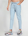 Flying Machine High Rise Mankle Slim Fit Jeans