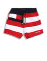 Tommy Hilfiger Kids Boys Striped Relaxed-Fit Cotton Shorts