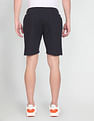 U.S. Polo Assn. Denim Co. Mid Rise Drawstring Waist Solid Knit Shorts