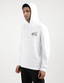 Tommy Hilfiger Graphic Signature Print Hood Sweatshirt