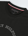 Tommy Hilfiger Transitional Cotton Typographic Print T-Shirt