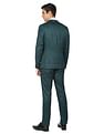 AD by Arvind Tailored Fit Geometric Patterned Three Piece Suit