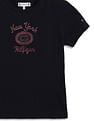 Tommy Hilfiger Kids Girls Graphic Print Sustainable T-Shirt