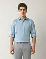 Arrow Geometric Printed Dobby Shirt