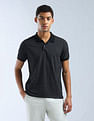 Flying Machine Geometric Printed Regular Fit Polo Shirt