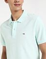 Tommy Hilfiger Solid Slim-Fit Cotton Polo Shirt
