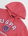 U.S. Polo Assn. Denim Co. Hooded Brand Printed Sweatshirt