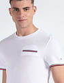 Tommy Hilfiger Honeycomb Knit Signature T-Shirt
