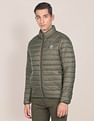U.S. Polo Assn. High Neck Nylon Solid Puffer Jacket
