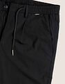 Arrow Newyork Mid Rise Textured Trousers