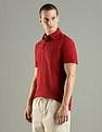 Tommy Hilfiger Solid Regular Fit Cotton Polo T-Shirt