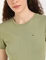 Tommy Hilfiger Solid Regular-Fit Cotton T-Shirt