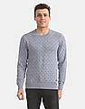 U.S. Polo Assn. Denim Co. Star Print Crew Neck Sweater