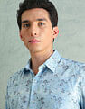 Arrow Newyork Slim Fit Smart Printed Shirt