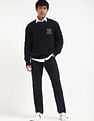 Tommy Hilfiger Aop Relaxed-Fit Cotton Sweater